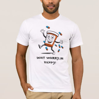 SORGEN SIE SICH NICHT… IST GLÜCKLICH! T-Shirt