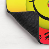 Sorgen Sie sich nicht ist glückliches Gesicht Mousepad (Ecke)