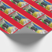 Sorgen Sie sich nicht, seien Sie glücklich Geschenkpapier (Ecke)