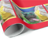 Sorgen Sie sich nicht, seien Sie glücklich Geschenkpapier (Rolleneckpunkt)