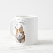 Sorgen Sie sich nicht, seien Sie glückliche Kaffeetasse (Vorderseite Links)