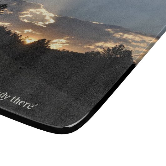 Sorgen Sie sich nicht ungefähr morgen - Gott ist Schneidebrett (Ecke)