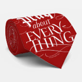 SORGEN Sie sich über nichts - Christliches Bibelve Krawatte (Gerollt)