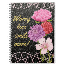 Sorgen Sie sich weniger Lächeln mehr