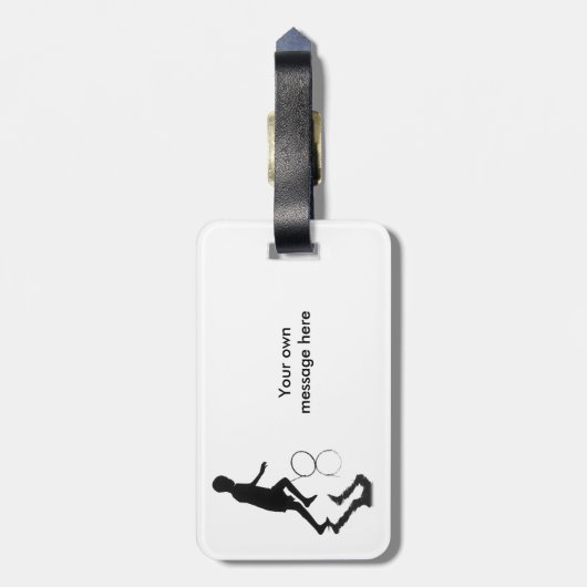 sorgenfrei gepäckanhänger (Rückseite vertikal)