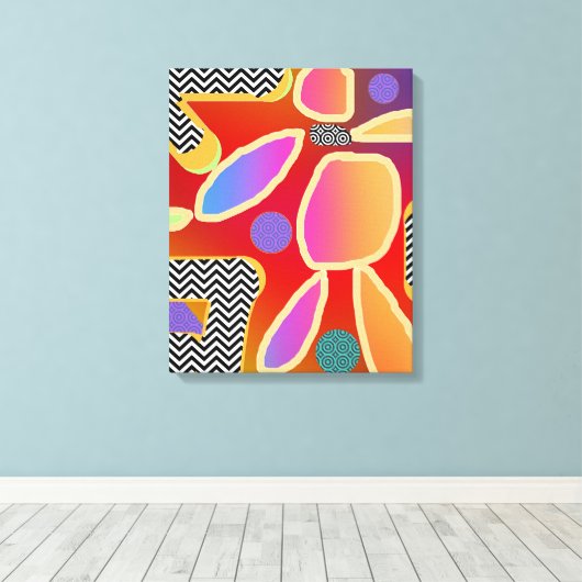 sorgenfrei leinwanddruck (Insitu (Holzboden))