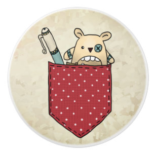 Sorgenfressertasche Keramikknauf