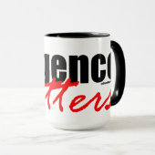 Sorgfalt-Angelegenheiten Tasse (VorderseiteRechts)