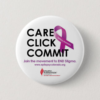 Sorgfalt. Klicken. Legen Sie Knopf fest Button