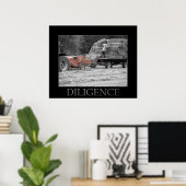 Sorgfalt Poster (Heimbüro)