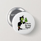 Sorgfalt, zum das wieder zu sagen button (Vorne & Hinten)