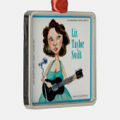 Sorgfältig gemischt Celebrity Swift Ornament Aus Metall (Rechts)