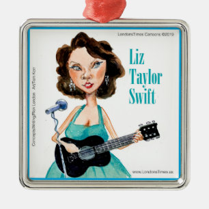 Sorgfältig gemischt Celebrity Swift Ornament Aus Metall