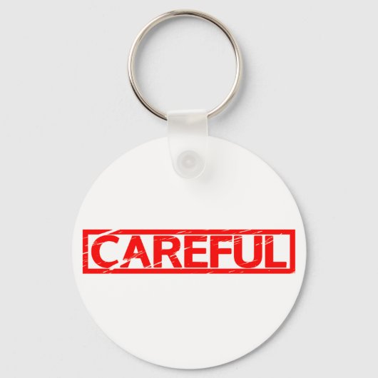 Sorgfältige Briefmarke Schlüsselanhänger (Vorderseite)