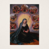 Sorgfältige Jungfrau Mary Katholic Beerdigung Gebe (Vorderseite)