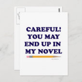 Sorgfältiger Basic-Stil Postkarte (Vorne/Hinten)