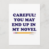 Sorgfältiger Basic-Stil Postkarte (Vorderseite)