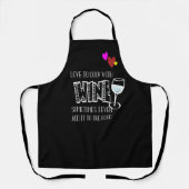 Sorgfältiger Koch mit Personalisiertem Schwarz Schürze (Vorderseite)