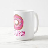 Sorgfaltwortspiel des Krapfens I Kaffeetasse (VorderseiteRechts)