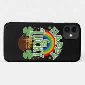 Sorglos Glücklich Case-Mate iPhone Hülle (Rückseite (Horizontal))