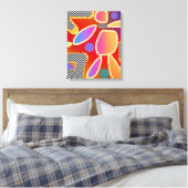 Sorglos Leinwanddruck (Insitu (Schlafzimmer))