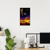 sorglos Phoenix Poster (Heimbüro)