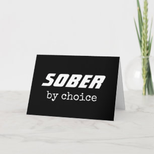 Sorglos, Sobriety Typografie Motivierend Karte