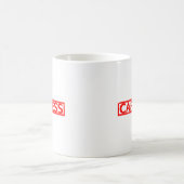 sorglose Briefmarke Kaffeetasse (Mittel)