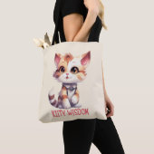 Sorglose Katze Attitude - Spielerisches Felsdesign Tasche (Von Nahem)