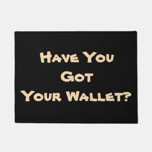 sorgloser Erinnerungsphrasen-Vorlagenspaß Fußmatte