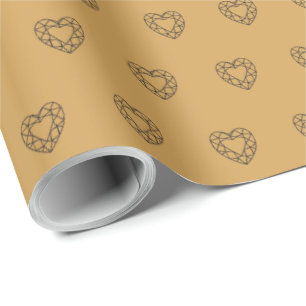 Sørina Juwelierlogo Gold Geschenkpapier