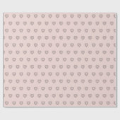 Sørina Juwelierlogos Rose Quartz Geschenkpapier (Flach)