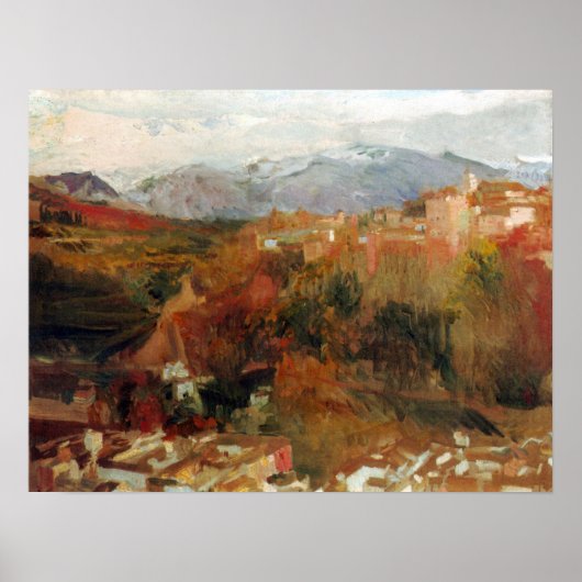 Sorolla - Alhambra Poster (Vorne)