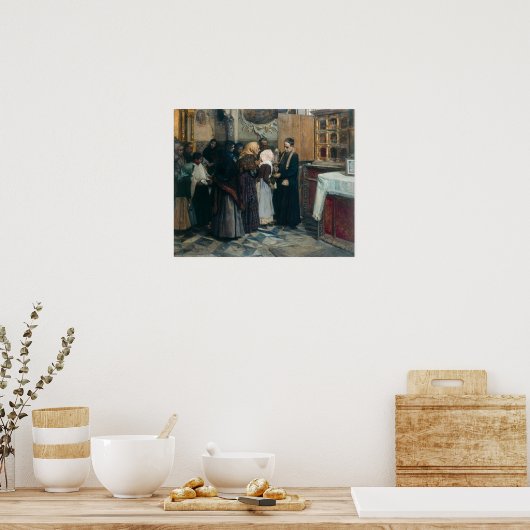 Sorolla - Das Relische küssen Poster (Küche)