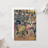 Sorolla - Der Bullfighter Karte (Vorderseite/Rückseite Beispiel)
