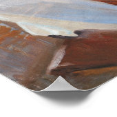 Sorolla - Die rosa Robe nach dem Bad Poster (Ecke)