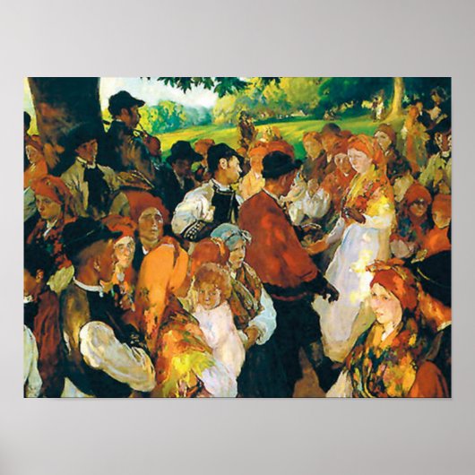 Sorolla - Fiesta Gallega Poster (Vorne)