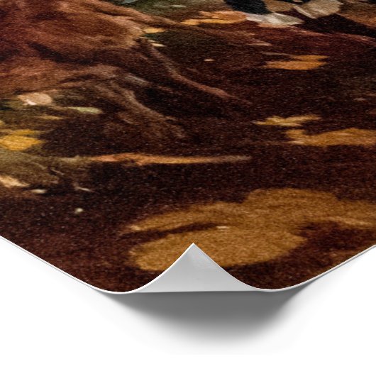 Sorolla - Galicien, Pilgerort Poster (Ecke)