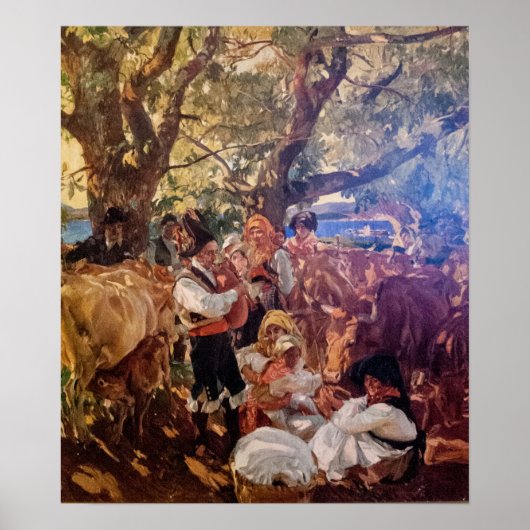 Sorolla - Galicien, Pilgerort Poster (Vorne)