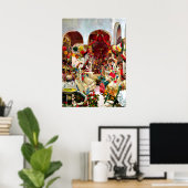 Sorolla Gemälde - Sevilla, der Tanz Poster (Heimbüro)