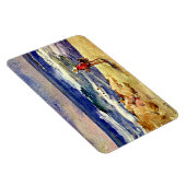 Sorolla - Junge auf dem Sand, schöne Kunst Magnet (Rechte Seite)