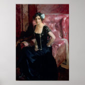 Sorolla - Kleidung im Abend Poster (Vorne)