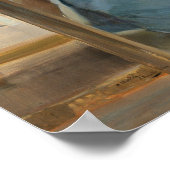 Sorolla - Kleidung in einem grauen Kleid Poster (Ecke)