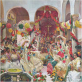 Sorolla: Seville-The Dance Aufkleber (Vorderseite)