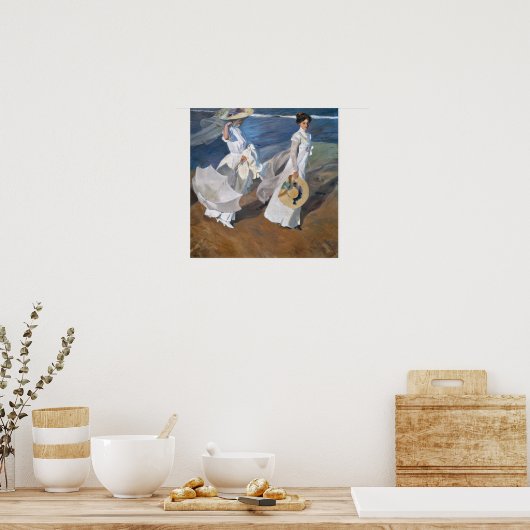 Sorolla - Spaziergänge entlang der Küste Poster (Küche)