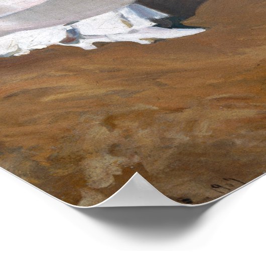 Sorolla - Spaziergänge entlang der Küste Poster (Ecke)