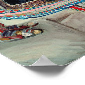 Sorolla - Typische Lagarterana Poster (Ecke)