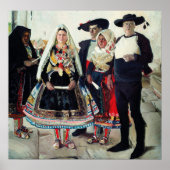 Sorolla - Typische Lagarterana Poster (Vorne)