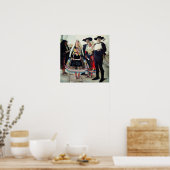 Sorolla - Typische Lagarterana Poster (Küche)