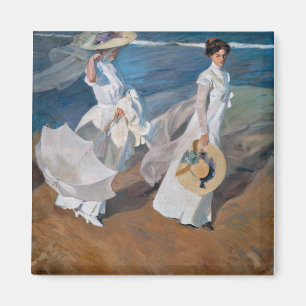 Sorolla Y Bastida - Spaziergang entlang der Küste Magnet